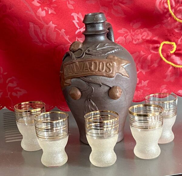 Vintage Norman Calvados pitcher