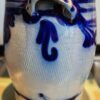 Antique Cologne preserving jar 8L with cobalt‑blue freehand decoration, c. 1900 (14) Antieke Keulse inmaakpot 8L met kobaltblauwe handbeschilderde decoratie, Antique Cologne preserving jar 8L with cobalt‑blue freehand decoration, c. 1900