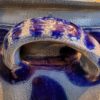 Antique Cologne preserving jar 8L with cobalt‑blue freehand decoration, c. 1900 (3) Antieke Keulse inmaakpot 8L met kobaltblauwe handbeschilderde decoratie, Antique Cologne preserving jar 8L with cobalt‑blue freehand decoration, c. 1900