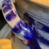 Antique Cologne preserving jar 8L with cobalt‑blue freehand decoration, c. 1900 (9) Antieke Keulse inmaakpot 8L met kobaltblauwe handbeschilderde decoratie, Antique Cologne preserving jar 8L with cobalt‑blue freehand decoration, c. 1900