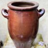 Antique French wheel‑thrown brown stoneware pot – 19th century (11) Antieke Franse handgedraaide grespot in bruin aardewerk – 19e eeuw | Antique French wheel‑thrown brown stoneware pot – 19th century
