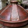 Antique Moroccan tajine with decorative hammered copperwork, 20th century (15) Antieke Marokkaanse Tajine met decoratief gehamerd koperwerk , Antique Moroccan tajine with decorative hammered copperwork, 20th century