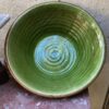 Antique brown confit bowl with green interior glaze (9) Antieke bruine gresale confit schaal | Antique brown confit bowl with green interior glaze, 19th C