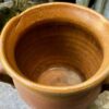 Antique handmade French confit pot with three handles – late 19th century (2) Antieke handgemaakte Franse Confitpot of grespot met 3 oren | Antique handmade French confit pot with three handles – late 19th century