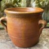 Antique handmade French confit pot with three handles – late 19th century (9) Antieke handgemaakte Franse Confitpot of grespot met 3 oren | Antique handmade French confit pot with three handles – late 19th century