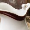 Antieke grote porseleinen waterkan Vermeren‑Coché Bruxelles | Antique large porcelain water pitcher Vermeren‑Coché Brussels, 19th century