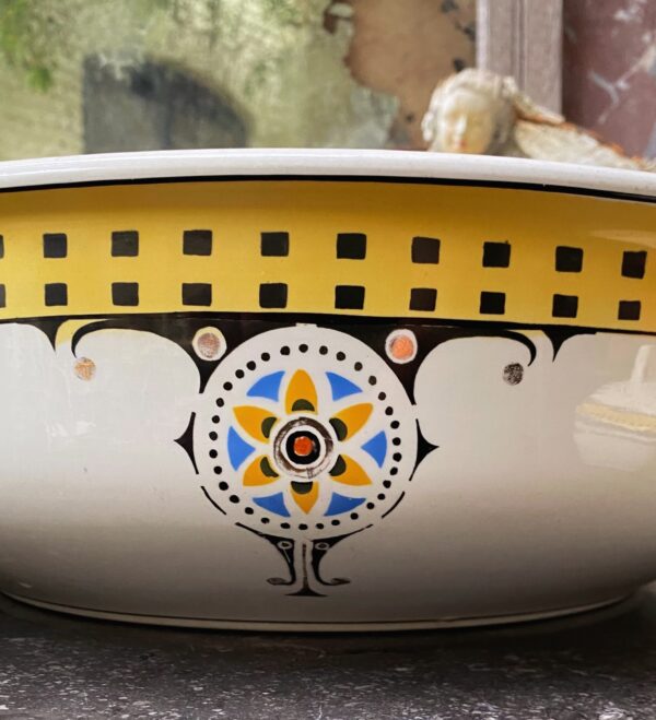 Art Deco Boch Frères wash set from 1932 (33) Zeldzaam Art Deco Boch Frères lampetstel | Art Deco Boch Frères wash set from 1932