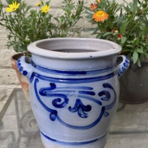 Authentic Cologne 5‑liter salt‑glazed preserving pot – ca. 1900 (1) Authentieke Keulse Inmaakpot van 5L in zoutgeglazuurd gres | Authentic Cologne 5‑liter salt‑glazed preserving pot – ca. 1900