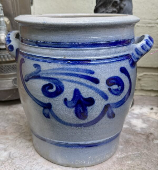 Authentic Cologne 5‑liter salt‑glazed preserving pot – ca. 1900 (11) Authentieke Keulse Inmaakpot van 5L in zoutgeglazuurd gres | Authentic Cologne 5‑liter salt‑glazed preserving pot – ca. 1900