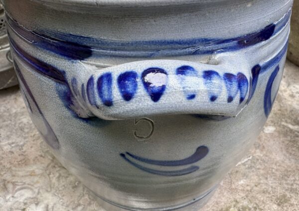 Authentic Cologne 5‑liter salt‑glazed preserving pot – ca. 1900 (12) Authentieke Keulse Inmaakpot van 5L in zoutgeglazuurd gres | Authentic Cologne 5‑liter salt‑glazed preserving pot – ca. 1900