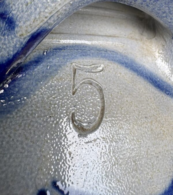 Authentic Cologne 5‑liter salt‑glazed preserving pot – ca. 1900 (2) Authentieke Keulse Inmaakpot van 5L in zoutgeglazuurd gres | Authentic Cologne 5‑liter salt‑glazed preserving pot – ca. 1900