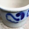 Authentieke Keulse inmaakpot (10 x 15 cm) – Handgedraaid aardewerk met penseeldecor | Authentic Cologne preserving pot (10 × 15 cm) – hand‑thrown stoneware with brush décor, ca. 1900