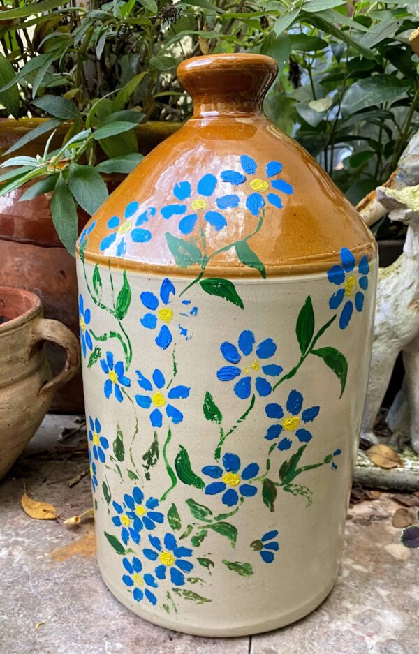 Decorated WWII S.R.D. rum jar, Pearson & Co (1944) Antieke S.R.D. beschilderde rumkruik – WO II, Pearson & Co | Decorated WWII S.R.D. rum jar, Pearson & Co (1944)