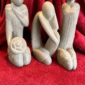 Afrikaans houten Uilenmasker met baard – Bembe, DRC – Alunga Kaluga, initiatieobject