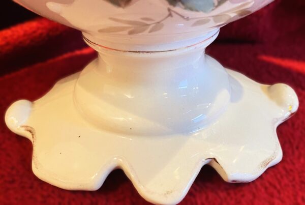 French Hollywood Regency ceramic centerpiece, 1950s (16) Franse Hollywood Regency keramische siercoupe | French Hollywood Regency ceramic centerpiece, 1950s