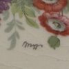French porcelain cachepot with floral transfer decoration, 20th C (4) Franse porseleinen cachepot met florale transferdecoratie | French porcelain cachepot with floral transfer decoration, 20th century