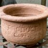 Handgemaakt aardewerken potje uit Guatemala | Handmade Guatemalan earthenware pot, ca.1990