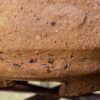 Handgemaakt aardewerken potje uit Guatemala | Handmade Guatemalan earthenware pot, ca.1990