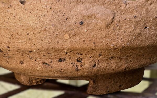 Handgemaakt aardewerken potje uit Guatemala | Handmade Guatemalan earthenware pot, ca.1990