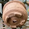 Handgemaakt aardewerken potje uit Guatemala | Handmade Guatemalan earthenware pot, ca.1990
