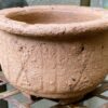 Handgemaakt aardewerken potje uit Guatemala | Handmade Guatemalan earthenware pot, ca.1990