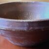 Imposing French stoneware butter‑ or cream‑separating bowl – late 19th century (10) Antieke imposante Franse boter- of roomteil in gres aardewerk | Imposing French stoneware butter‑ or cream‑separating bowl – late 19th century