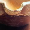 Imposing French stoneware butter‑ or cream‑separating bowl – late 19th century (2) Antieke imposante Franse boter- of roomteil in gres aardewerk | Imposing French stoneware butter‑ or cream‑separating bowl – late 19th century