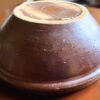 Imposing French stoneware butter‑ or cream‑separating bowl – late 19th century (7) Antieke imposante Franse boter- of roomteil in gres aardewerk | Imposing French stoneware butter‑ or cream‑separating bowl – late 19th century