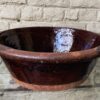 Impressive earth‑brown confit bowl – handmade and versatile (12) Imposante aardebruine confit schaal | Impressive earth‑brown confit bowl – handmade and versatile