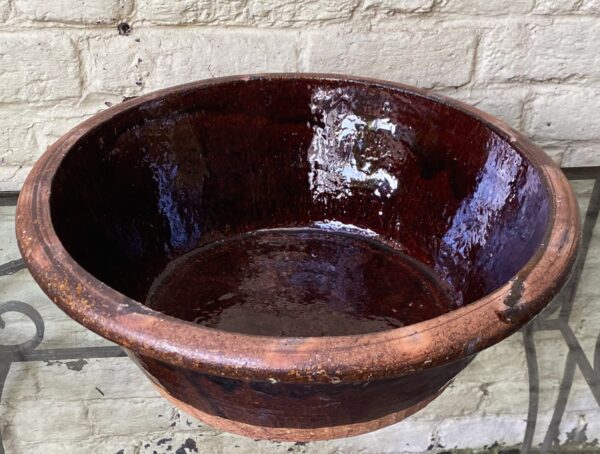 Impressive earth‑brown confit bowl – handmade and versatile (13) Imposante aardebruine confit schaal | Impressive earth‑brown confit bowl – handmade and versatile