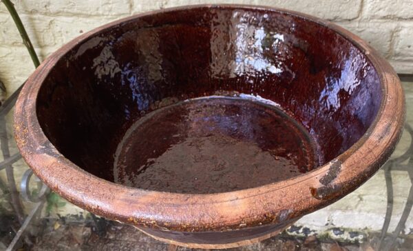 Impressive earth‑brown confit bowl – handmade and versatile (14) Imposante aardebruine confit schaal | Impressive earth‑brown confit bowl – handmade and versatile