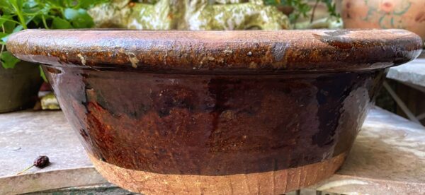 Impressive earth‑brown confit bowl – handmade and versatile (15) Imposante aardebruine confit schaal | Impressive earth‑brown confit bowl – handmade and versatile