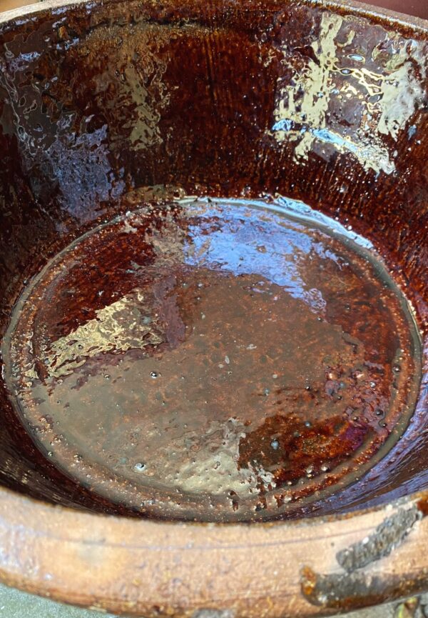 Impressive earth‑brown confit bowl – handmade and versatile (18) Imposante aardebruine confit schaal | Impressive earth‑brown confit bowl – handmade and versatile