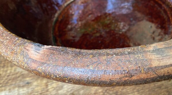 Impressive earth‑brown confit bowl – handmade and versatile (3) Imposante aardebruine confit schaal | Impressive earth‑brown confit bowl – handmade and versatile
