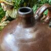Large antique French stoneware jug with handle – late 19th century (11) Grote antieke Franse gres kruik met handgreep | Large antique French stoneware jug with handle – late 19th century