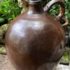 Large antique French stoneware jug with handle – late 19th century (13) Grote antieke Franse gres kruik met handgreep | Large antique French stoneware jug with handle – late 19th century