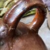 Large antique French stoneware jug with handle – late 19th century (17) Grote antieke Franse gres kruik met handgreep | Large antique French stoneware jug with handle – late 19th century