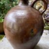 Large antique French stoneware jug with handle – late 19th century (3) Grote antieke Franse gres kruik met handgreep | Large antique French stoneware jug with handle – late 19th century