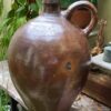 Large antique French stoneware jug with handle – late 19th century (9) Grote antieke Franse gres kruik met handgreep | Large antique French stoneware jug with handle – late 19th century