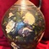 Rustic French painted terracotta jug (1) Rustic French painted terracotta jug – Rustieke Franse beschilderde terracotta kruik – early 1900