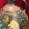 Rustic French painted terracotta jug (14) Rustic French painted terracotta jug – Rustieke Franse beschilderde terracotta kruik – early 1900