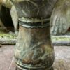 Stylish handmade granite vase – late 20th c. (1) vase granite handmade late 20th century