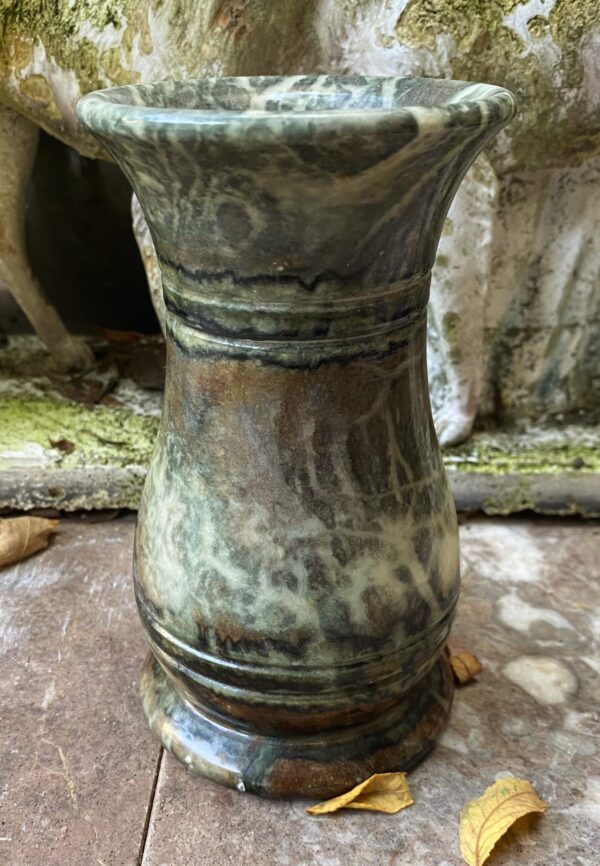 Stylish handmade granite vase – late 20th c. (5) vase granite handmade late 20th century