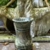 Stylish handmade granite vase – late 20th c. (6) vase granite handmade late 20th century