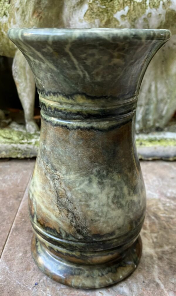 Stylish handmade granite vase – late 20th c. (9) vase granite handmade late 20th century