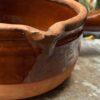 Terracotta French caquelon with spout, 1930s–1940s (8) Vintage Franse terracotta caquelon met tuit | Terracotta French caquelon with spout, 1930s–1940s