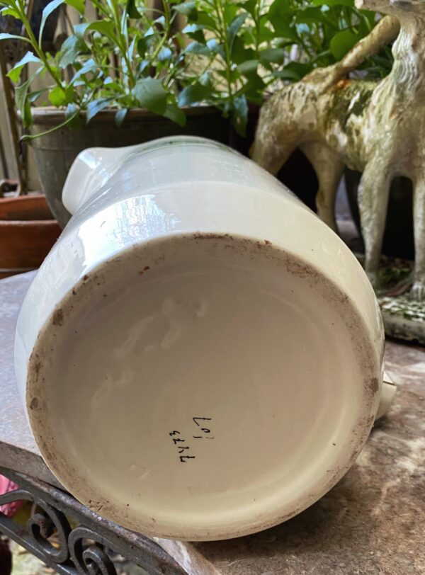 Vintage Art Deco wash pitcher, Ludwig Wessel Bonn, late 19th C (12) Vintage Art Deco lampetkan | Vintage Art Deco wash pitcher, Ludwig Wessel Bonn, late 19th C