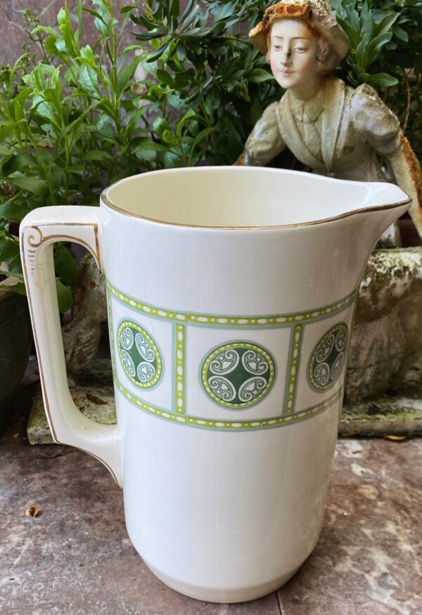 Vintage Art Deco wash pitcher, Ludwig Wessel Bonn, late 19th C (18) Vintage Art Deco lampetkan | Vintage Art Deco wash pitcher, Ludwig Wessel Bonn, late 19th C