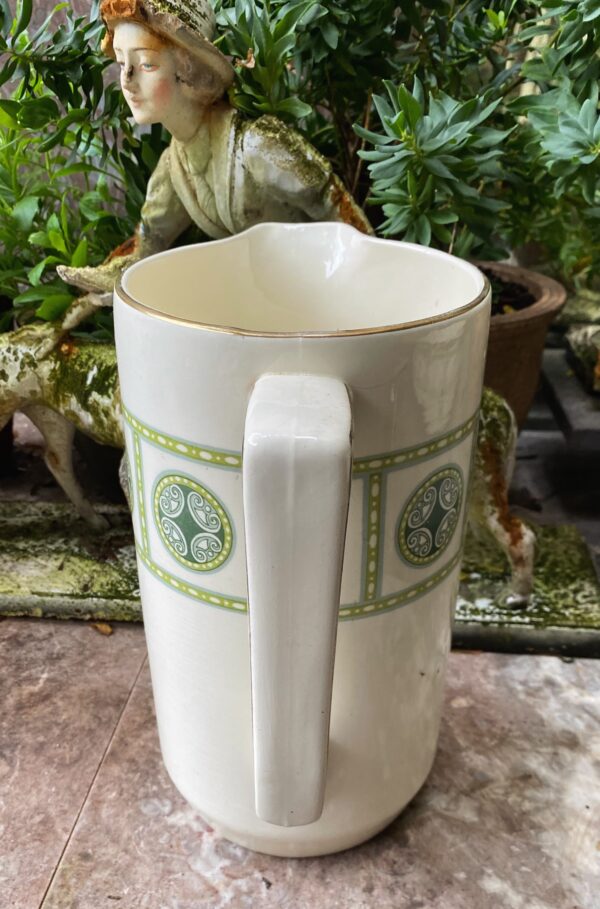 Vintage Art Deco wash pitcher, Ludwig Wessel Bonn, late 19th C (4) Vintage Art Deco lampetkan | Vintage Art Deco wash pitcher, Ludwig Wessel Bonn, late 19th C