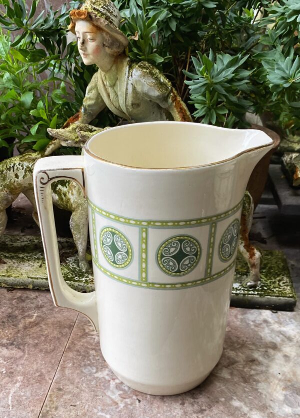 Vintage Art Deco wash pitcher, Ludwig Wessel Bonn, late 19th C (5) Vintage Art Deco lampetkan | Vintage Art Deco wash pitcher, Ludwig Wessel Bonn, late 19th C